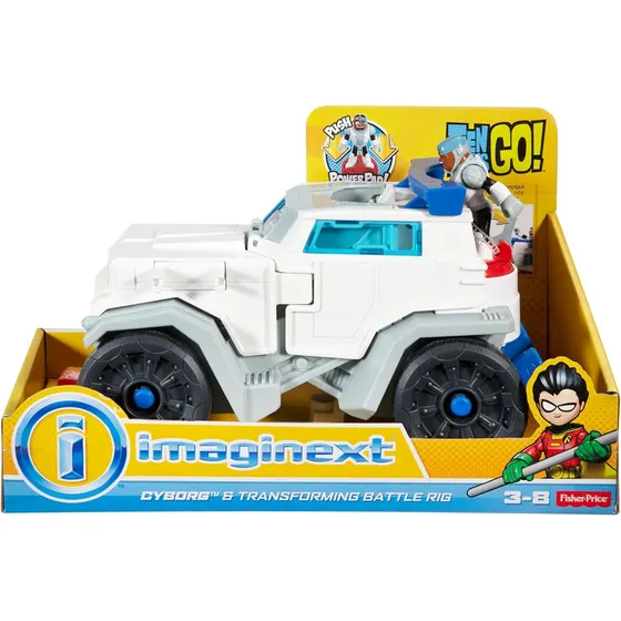 Imaginext Jovens Titãs Veículo Do Cyborg - Mattel- Raro !