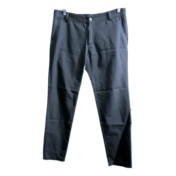 Pantalón Dama.corte Clásico.nuevo.t42.gris Oscuro.