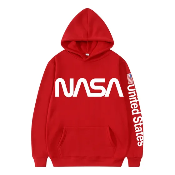 Sudadera Nasa, Con Capucha, Cangurera Unisex 