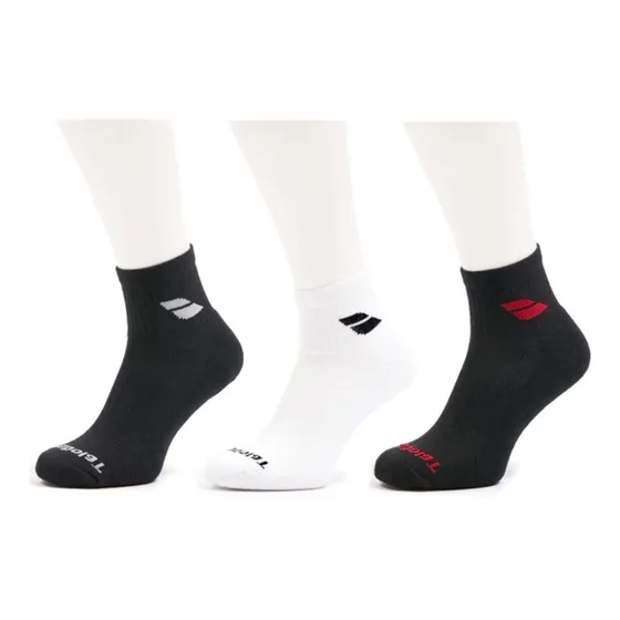Medias Cortas Babolat Team Flag Pack X 3 Tenis Padel Talle L