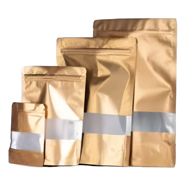 Bolsa Doypack Dorado 12x20cm (125grs) 50und