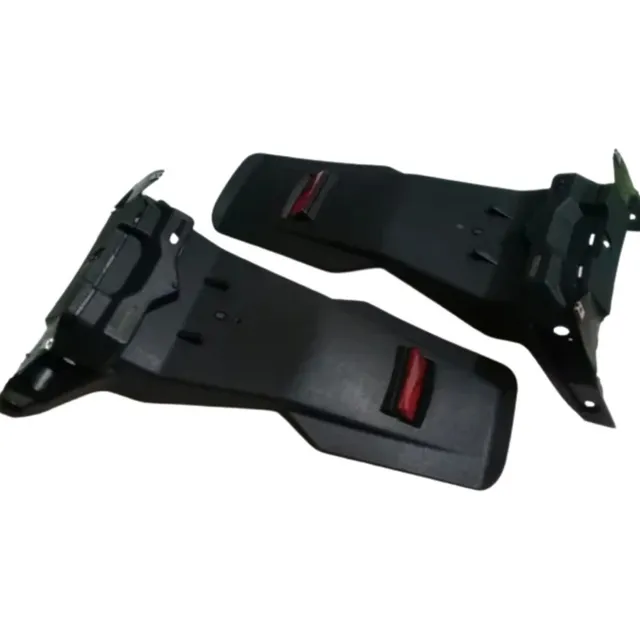 Guardabarro Trasero Portaplaca Para Moto Bws 125 4t Negro