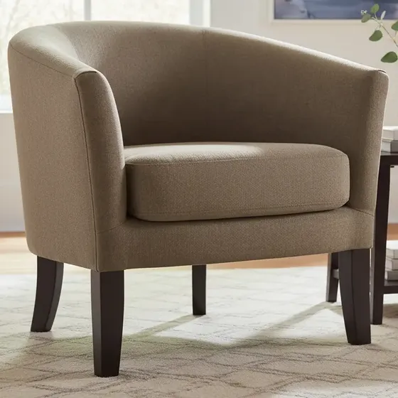 Sillon Individual Conrad Living Oficina Consultorio Chenille
