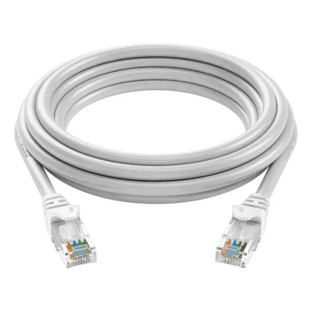Cable Red Ethernet Rj45 Lan Patch Cord 5 Metros De Fabrica