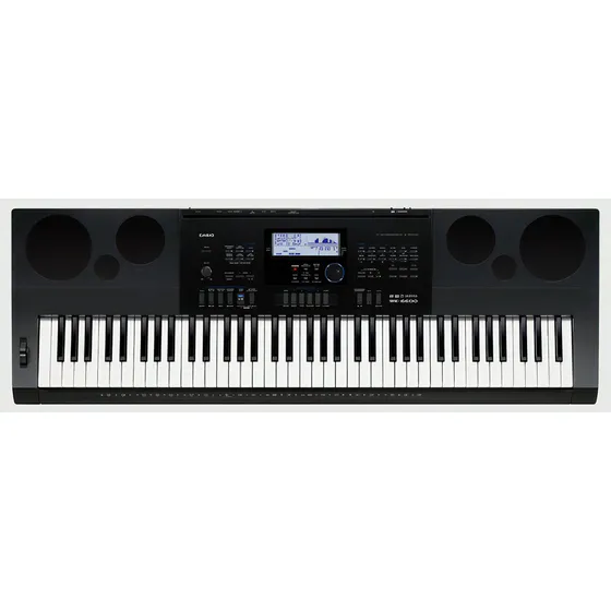 Teclado Casio Wk 6600 Workstation 76 Teclas Wk-6600 Cor Preto Voltagem 127/220v
