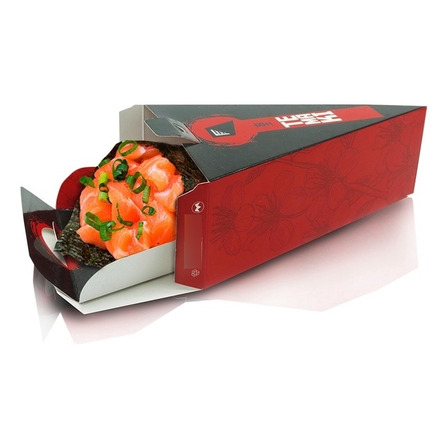 Temaki Delivery Com Berço Caixinha 150 Unidades Temaki Delivery Com Berço Caixinha 150 Unidades
