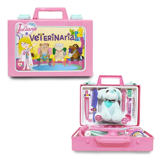Valija Juliana Veterinaria C/peluche Jyj Art Vj83 Premium