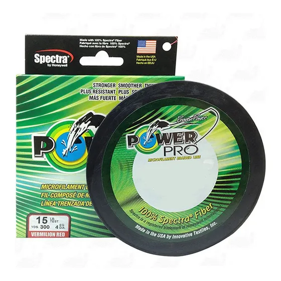 Linha Power Pro Multifilamento 4 Fios 0,43mm 80lb 137m Verde