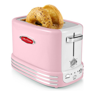 Tostadora Nostalgia Retro Wide, 2 Rebanadas, 5 Niveles De To Tostadora Nostalgia Retro Wide, 2 Rebanadas, 5 Niveles De To