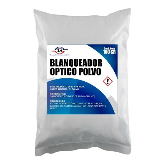 Blanqueador Optico Abrillantador Para Detergentes 100 Gr
