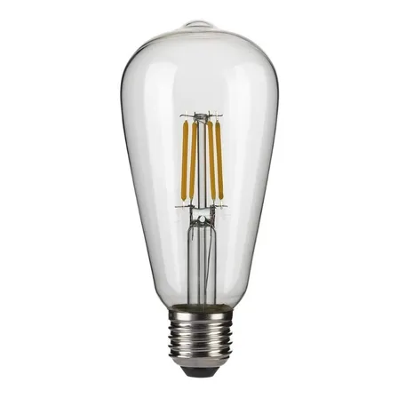 Ampolleta Led Vintage Filamento 8w E27 Luz Fria 6500k Color de la luz Blanco frío