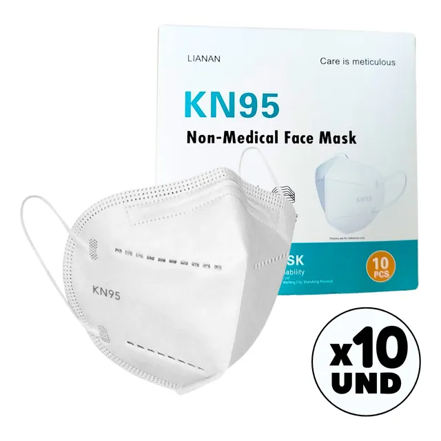 Mascarilla Tapabocas Kn95 De 5 Capas (+colores)