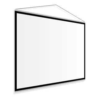 Tela C/ Cordinha 92 Polegadas P/ Projetor Datashow 194x122cm Tela C/ Cordinha 92 Polegadas P/ Projetor Datashow 194x122cm