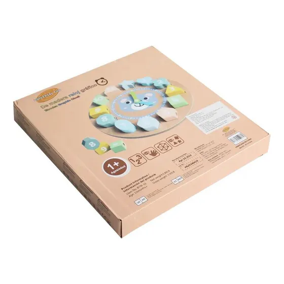 Juego De Encaje Didáctico Universal Fun Reloj De Encaje