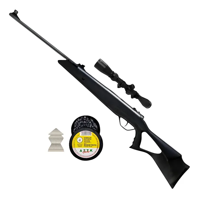 Rifle Beeman Longhorn 5.5 Con Mira Telescópica 4x32 900 Fps