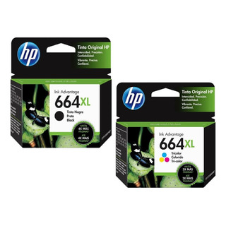 Combo Cartuchos Hp 664xl Negro Color Originales Fact A Combo Cartuchos Hp 664xl Negro Color Originales Fact A