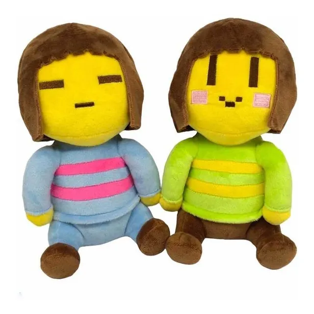 Peluches Undertale Frisk & Chara Set 2
