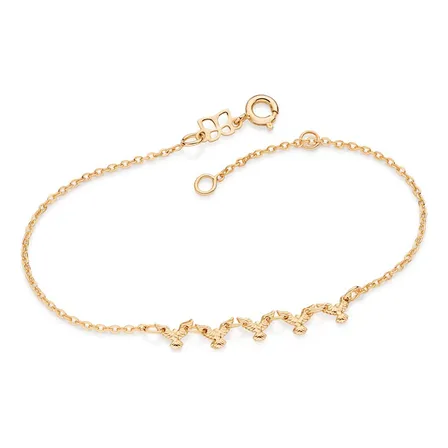 Pulseira Espírito Santo Banhado A Ouro Rommanel 552132