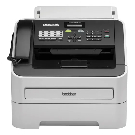 Máquina De Fax Brother Fax-2840 Mono Laser De Alta Velocidad