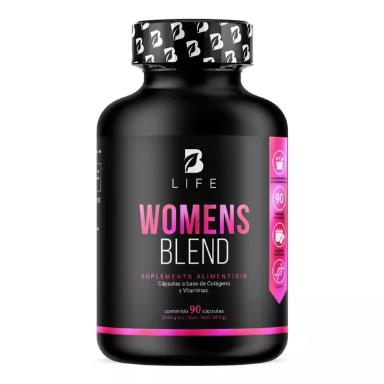 Multivitamínico De Mujer 90 Cápsulas Vitaminas Mujer B Life