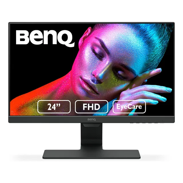 Monitor Gamer BenQ GW2480L Negro con pantalla de 23.8" 60Hz 110V resolución Full HD