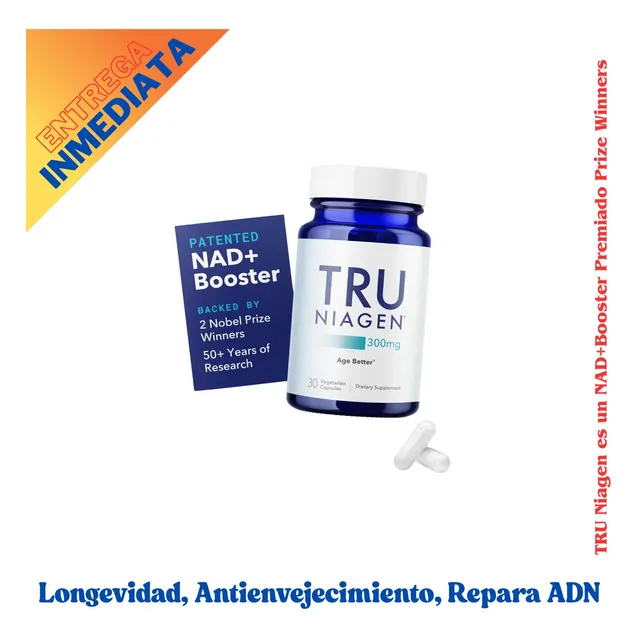 Tru Niagen 100mg Introductor Nad+ Boosting Suplemento Hrds3