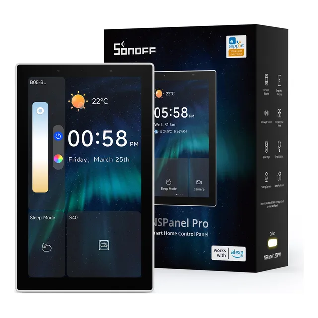 Sonoff Nspanel Pro Pantalla Táctil Zigbee Hub Con Matter
