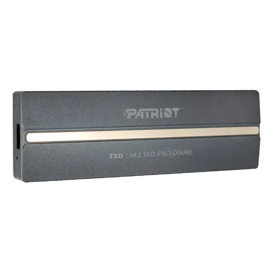 Caja Patriot Para Disco M.2 Hasta 8tb Usb 3.2 Y C Gen2 10gbs