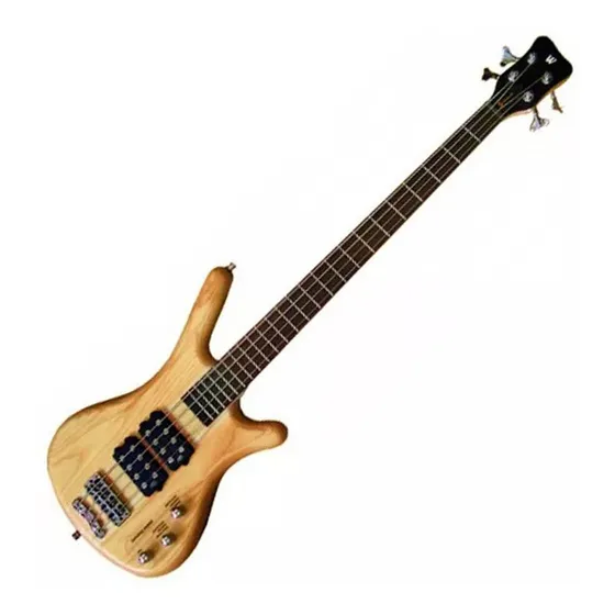 Bajo Rockbass Warwick Corvette 4c 4 Cuerdas Natural Satin