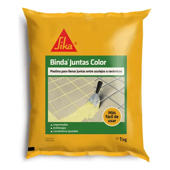 Pastina Binda Juntas Sika Color Cedro 1 Kg. Ufa