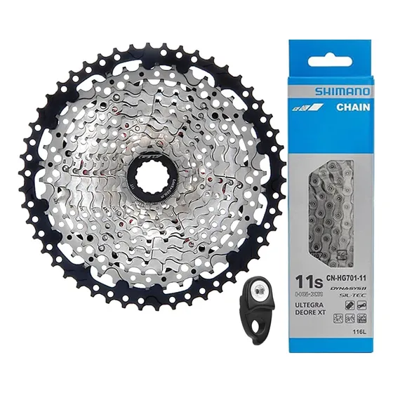 Pacha Gw + Cadenilla Shimano Bicicleta Cassette 11v 11-50