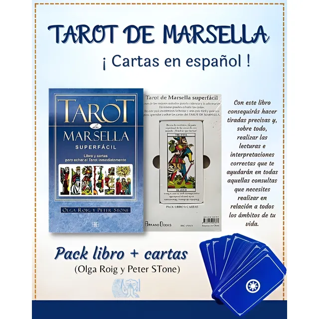Tarot De Marsella Superfacil (22 Arcanos Mayores)