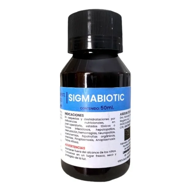 Sigma Sigmabiotic 50ml Reconstituyente Energetico Vitaminas
