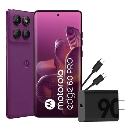Celular Motor Edge 60 Pro 12gb\u002F512gb Uva Violeta Oscuro | Cuotas sin interés