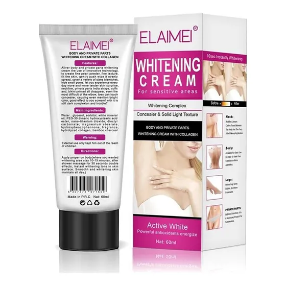 Crema Blanqueadora Para Piel: Elimina Axilas Oscuras