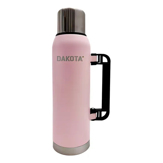 Termo Acero Inoxidable Pico Cebador Dakota 1.3l Color Rosa