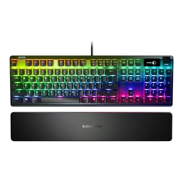 Teclado Pc Steelseries Apex 7 Red Color del teclado Negro Idioma Inglés US
