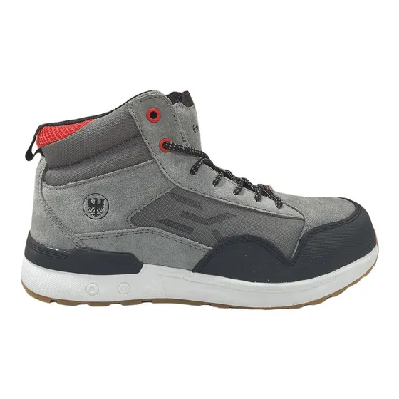 Zapatilla Seguridad Ed Vansky Artic Gray / Red