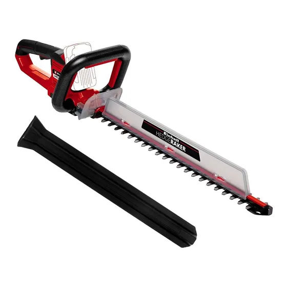 Cortadora Cerco Einhell Inalámbrica 55cm Podadora Jardín