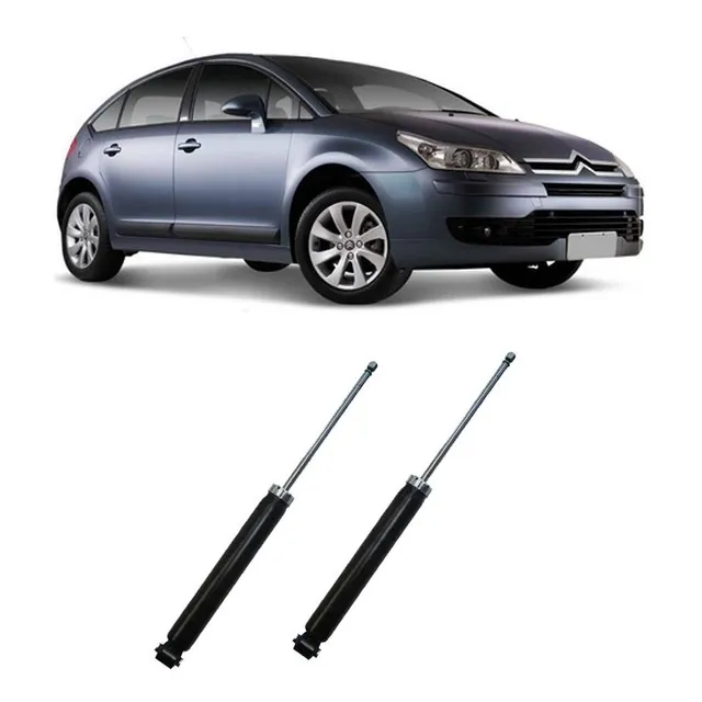 Par Amortecedor Traseiro Citroen C4 Hatch 2007 A 2014