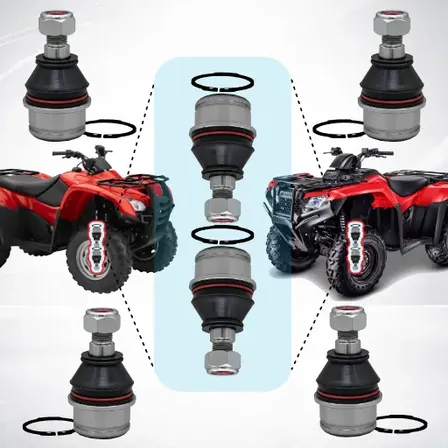 Kit 4x Pivô Quadriciclo Honda Trx 420 Fourtrax 2014 A 2026