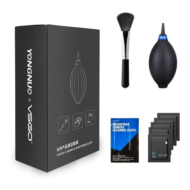 Kit De Limpieza Y Mantenimiento Para Cámaras Y Objetivos