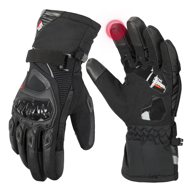 Guantes De Moto De Invierno Kemimoto Rainproof Para Hombre
