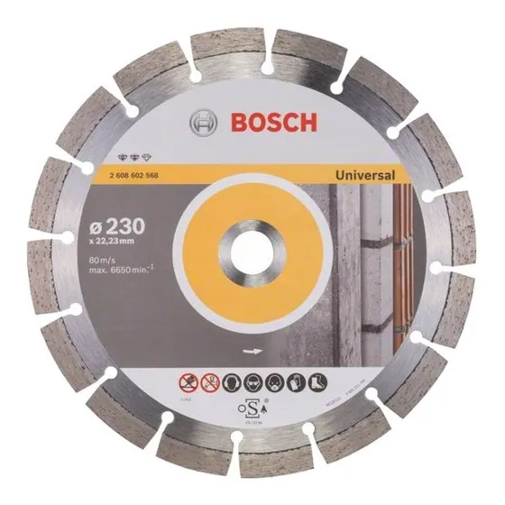 Disco Diamantado Segmentado Corte 230 Mms 9 PuLG Bosch