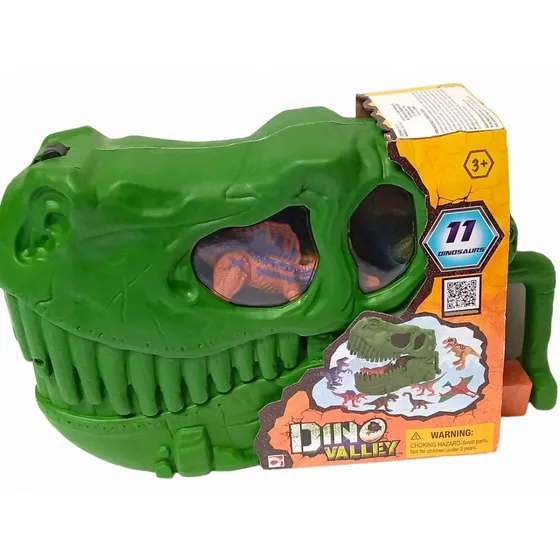 Set De Juguetes Maleta Con 11 Dinosaurios