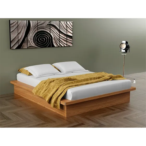 Cama Casal Baixa Sem Cabeceira Tw22 Dalla Costa Jh