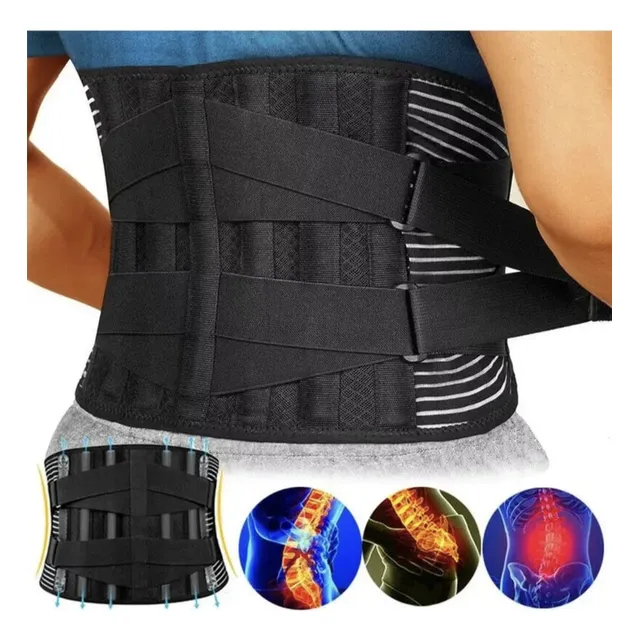 Faja Soporte Lumbar Ajustable | Alivio Dolor De Espalda Baja
