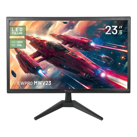 Monitor Viewpro 23,6 Led Com Hdmi Cor Preto Mwv23 Preto 127/220v