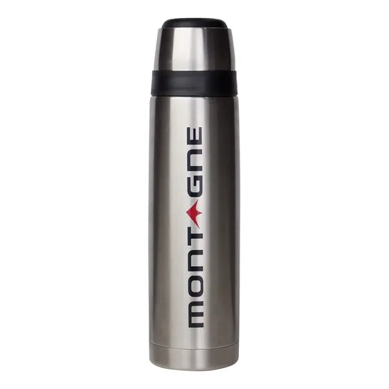 Termo Montagne Bala de acero inoxidable 0.5L plateado