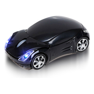 Mouse Inalambrico 2.4g 1600dpi Con Forma De Coche Deportivo Mouse Inalambrico 2.4g 1600dpi Con Forma De Coche Deportivo